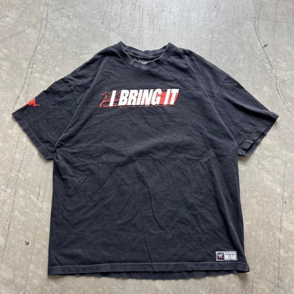 Vintage 2008 WWE Wrestling Dwayne Johnson The Rock Bring It Shirt Size XXL